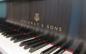 Steinway piano keys