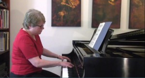 Joyce_Morton playing her piano