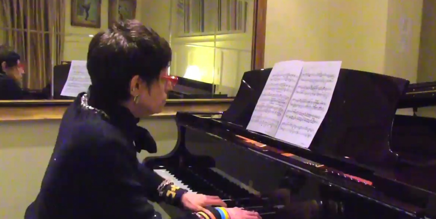 Debussy’s Sarabande from Pour le Piano in Video