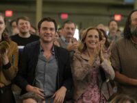 [from left to right] Gertie (Amy Forsyth), Ruby's best friend; Leo Rossi (Daniel Durant), Ruby's brother; Jackie Rossie (Marlee Matlin), Ruby's mother; Frank Rossi (Troy Kotsur), Ruby's father. Still from the film CODA, copwright by Apple Inc. 2022
