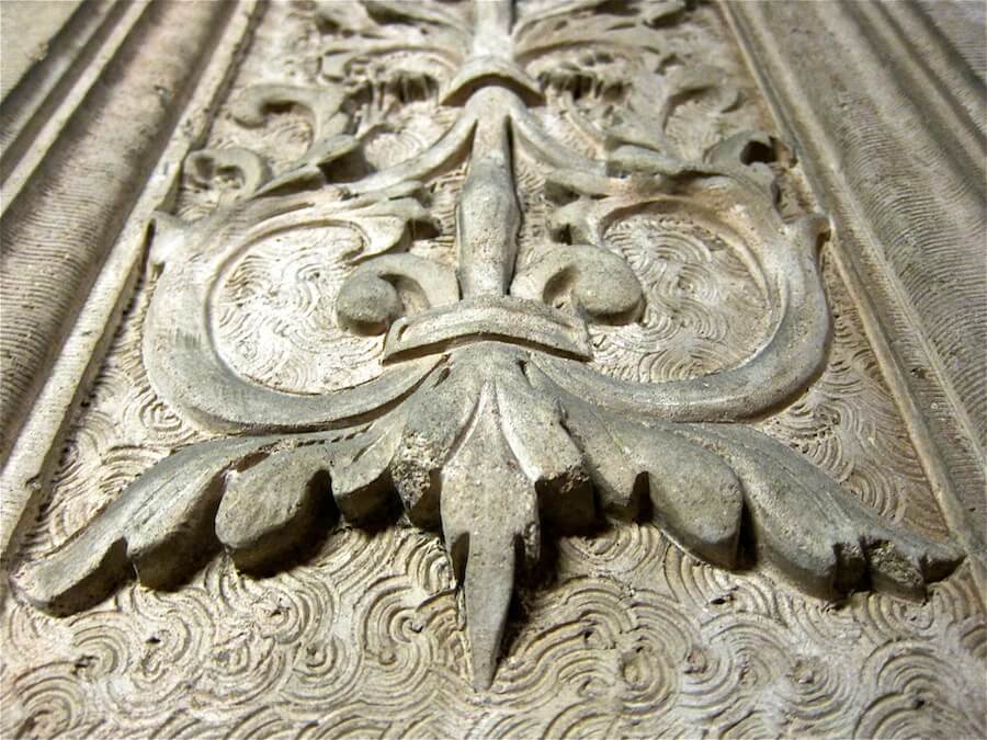 Weil Recital Hall Stone Column